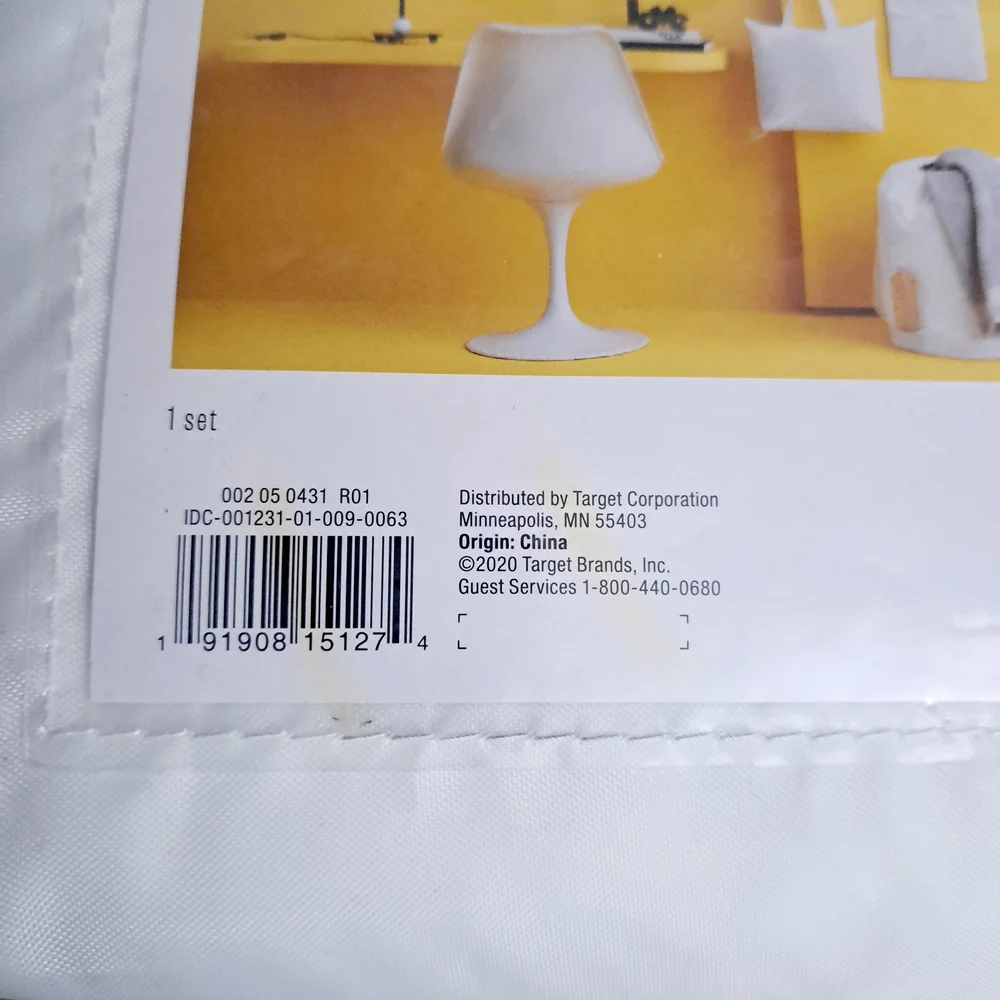 Room Essentials 5 Piece Organizer Set - Yellow